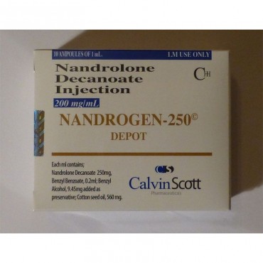 Nandrogen-250 Depot, Calvin Scott 10 amps [250mg/1ml]